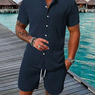 WW | Ärmelshirt Und Shorts Satz Für Männer