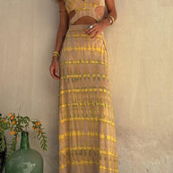 WW | Stretchkleid mit Cut Outs