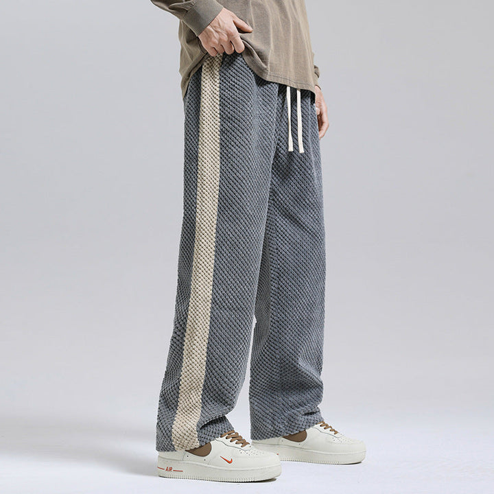 W&W Mode | Herrenmode-Hose Aus Dicker Baumwolle