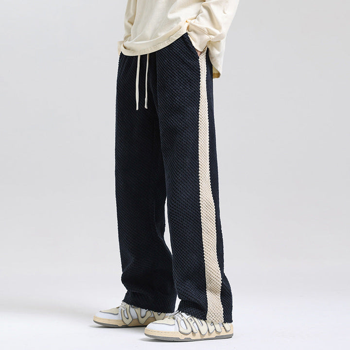 W&W Mode | Herrenmode-Hose Aus Dicker Baumwolle