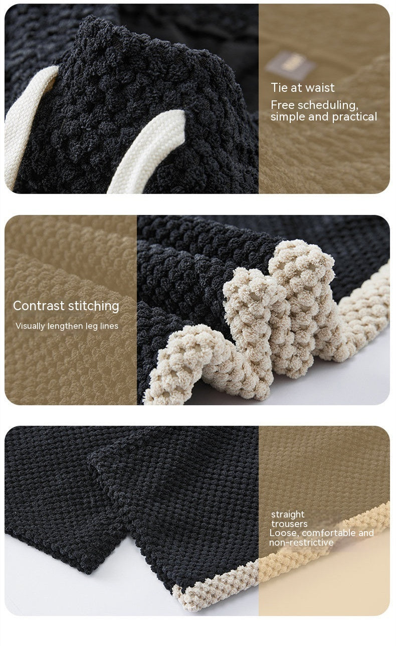 WW | Herrenmode-Hose Aus Dicker Baumwolle
