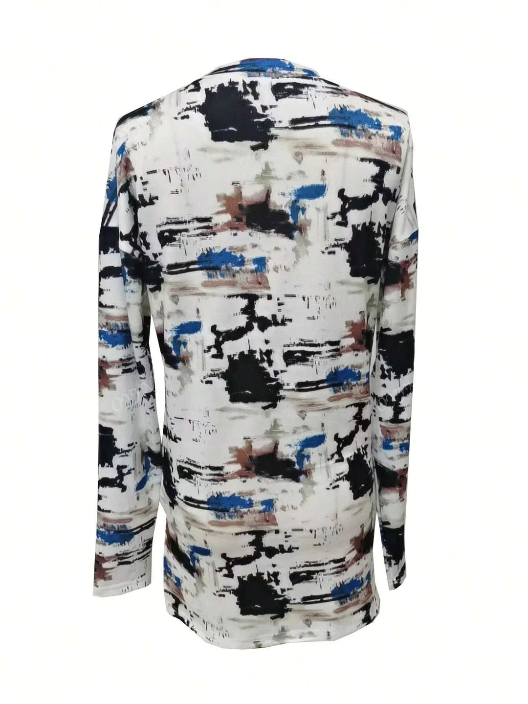 W&W Mode | Damen Digitaldruck Langarm-T-Shirt