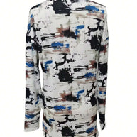 WW | Damen Digitaldruck Langarm-T-Shirt