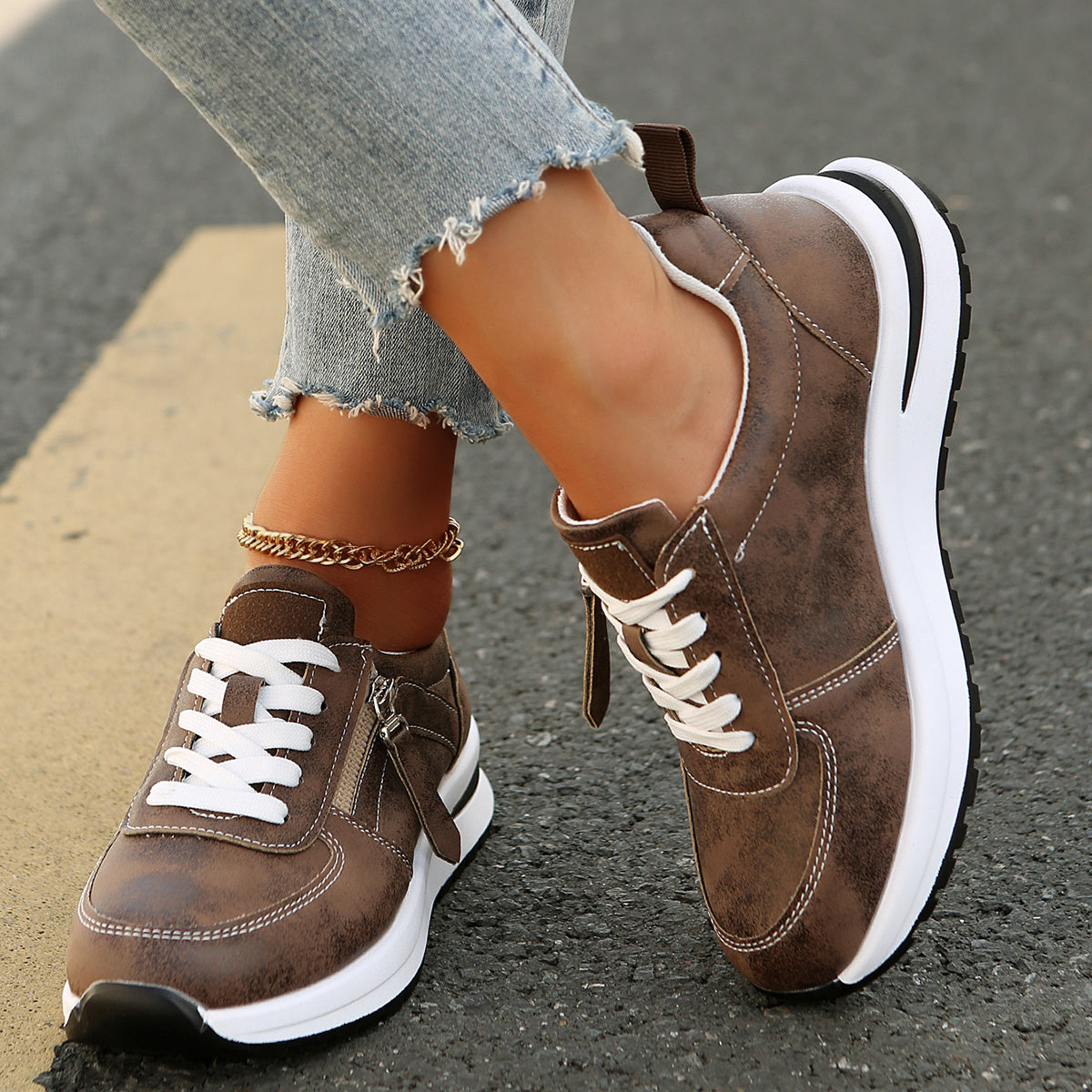 WW | Damen Sneaker Mit Atmungsaktivem Komfort
