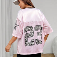WW | Jersey Shirt Mit Animal Print Sportlich, Trendy & Streetstyle Ready