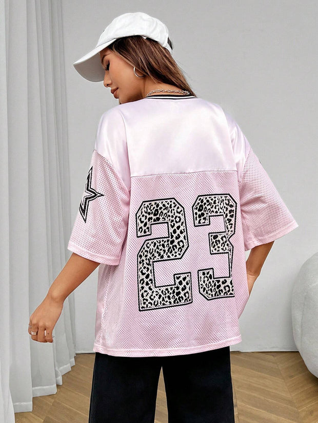 WW | Jersey Shirt Mit Animal Print Sportlich, Trendy & Streetstyle Ready