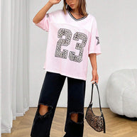 WW | Jersey Shirt Mit Animal Print Sportlich, Trendy & Streetstyle Ready