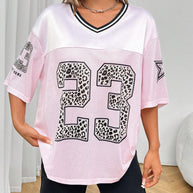 WW | Jersey Shirt Mit Animal Print Sportlich, Trendy & Streetstyle Ready