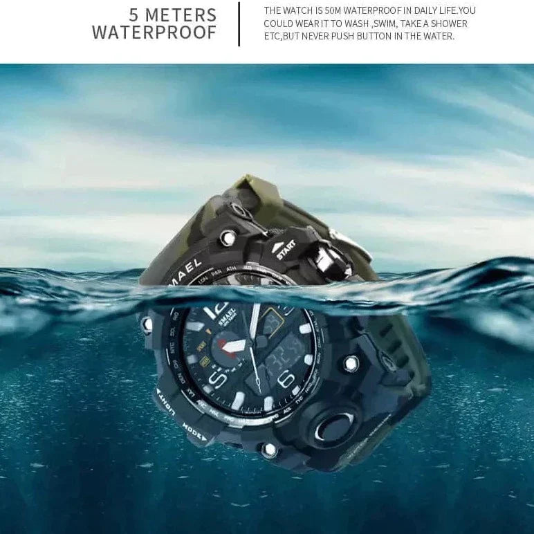 WW | Robustes Wasserdichtes Sportuhr Mit Fortgeschrittenen Funktionen