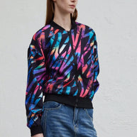 WW | Herbst Winter Freizeit Druckjacke