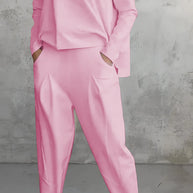 WW | Zweiteiliges Set In Einem Lässigen Relaxed Fit Modell