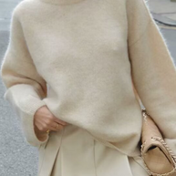 WW | Lässige Tägliche Flauschige O-Hals Pullover