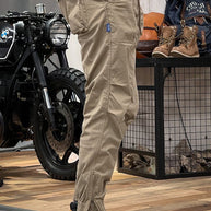 WW | Retro Herren Latzhose Mit Mehreren Taschen Und Elastischer Taille