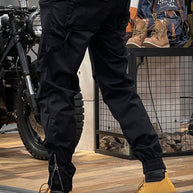 WW | Retro Herren Latzhose Mit Mehreren Taschen Und Elastischer Taille