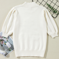 WW | Lässige Rollkragenpullover mit Weihnachtsbaum-Pailletten-Patchwork