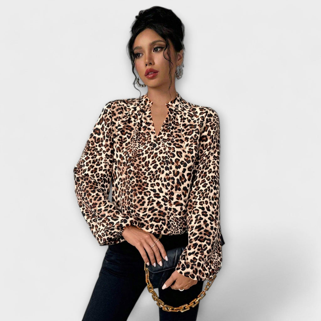 WW | Edle Leopardenbluse