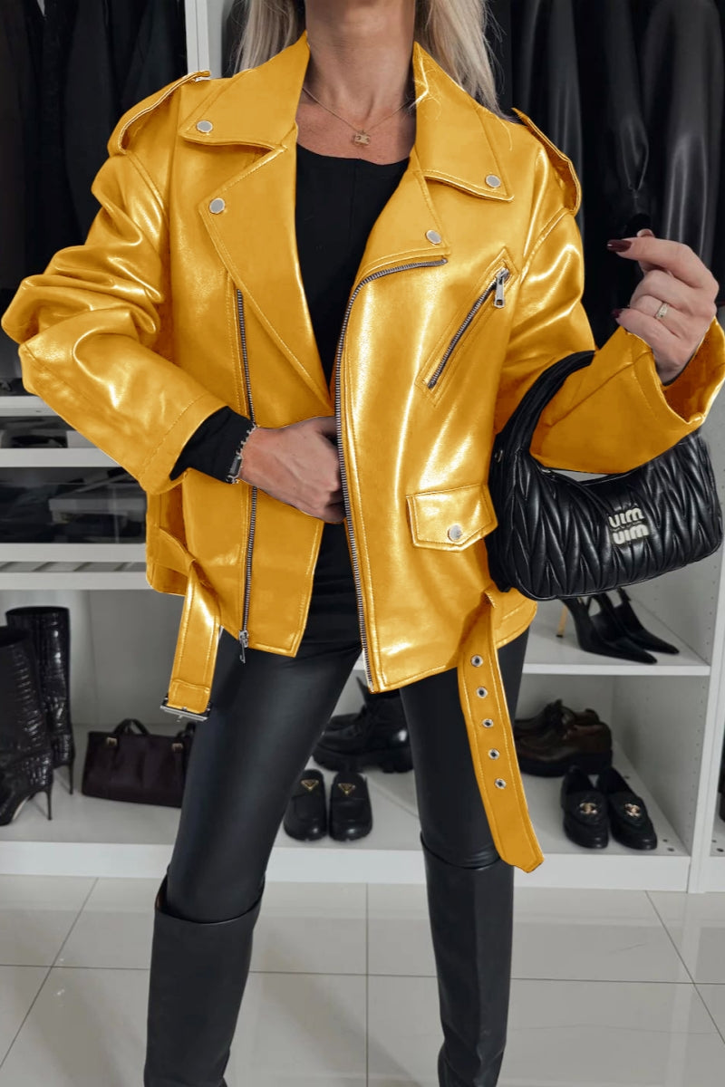 WW | Lässige Street Reißverschluss Umlegekragen Oberbekleidung - 5 Farben