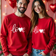 WW | Gestreiftes Sweatshirt mit Rosa Details für Damen