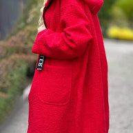 WW | Lässige Taschen Patchwork Reißverschluss Kapuzenjacke - 6 Farben