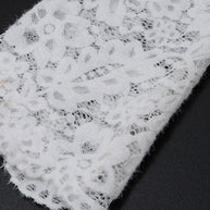 WW | Sexy Spitze Durchsichtige Trägerdesign V-Ausschnitt Spitze Kleid Kleider