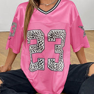 WW | Jersey Shirt Mit Animal Print Sportlich, Trendy & Streetstyle Ready