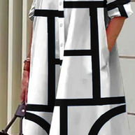 WW | Übergröße Shirt für Abendveranstaltungen für Damen Midi