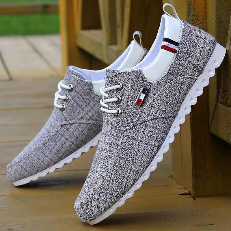 WW | Leichte Herren Leinen Segelschuhe