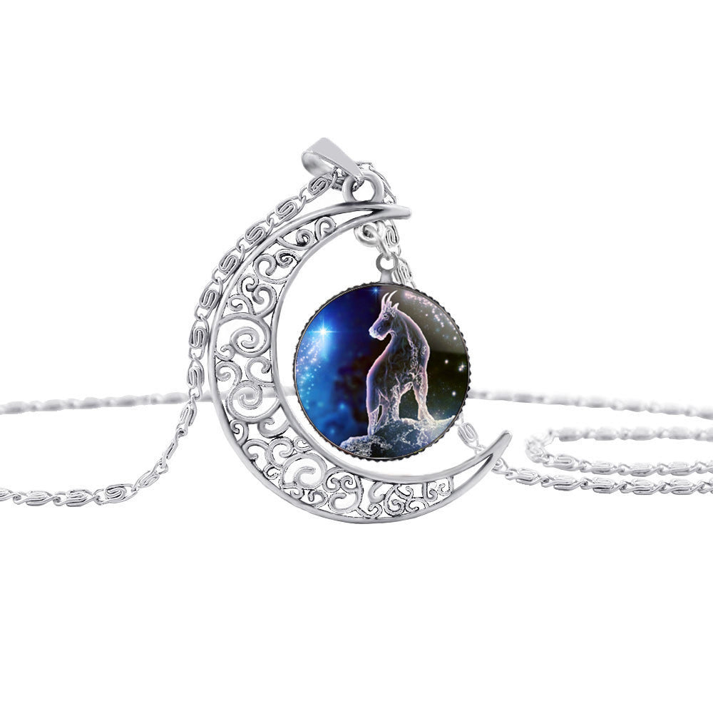 WW | Sternzeichen Mond Halskette
