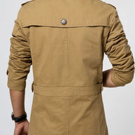 WW | Herren Große Größe Baumwollwindjacke Für Frühling Und Herbst