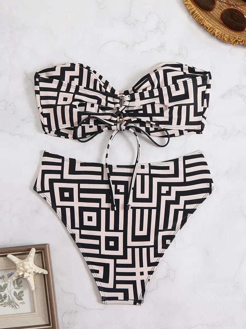 WW | Modischer Bikini Für Pooltage