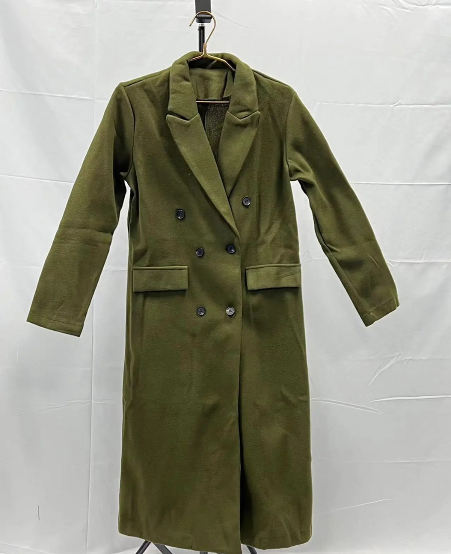 WW | Lange Elegante Taillierte Trenchcoat Für Damen | Perfekt Für Herbst Und Winter