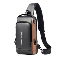WW | Diebstahlsichere Brusttasche mit Zahlenschloss