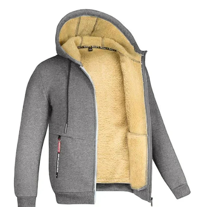 W&W Mode | Fleecegefütterter Zip-Hoodie