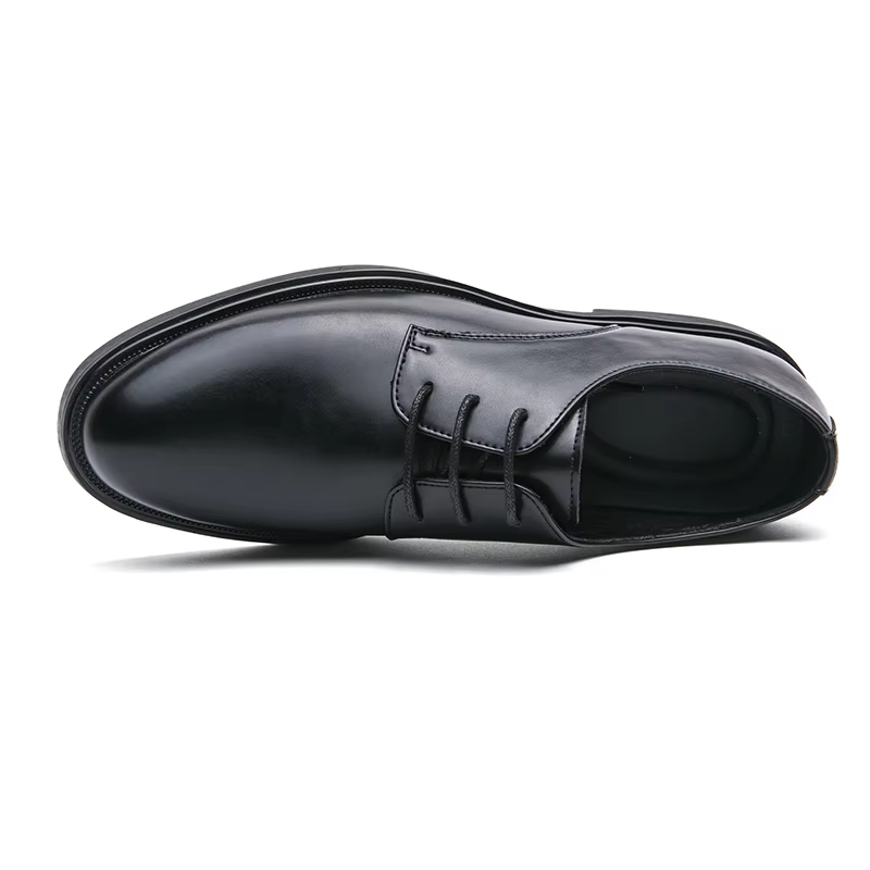 W&W Mode | Elegante Herrenschuhe Aus Leder Mit Schnürung Und Rutschfester Sohle