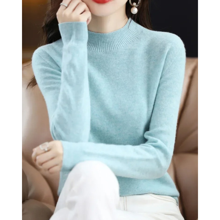 WW | Weiche Cashmere Pullover Damen Luxuriöser Strickpullover für Frauen