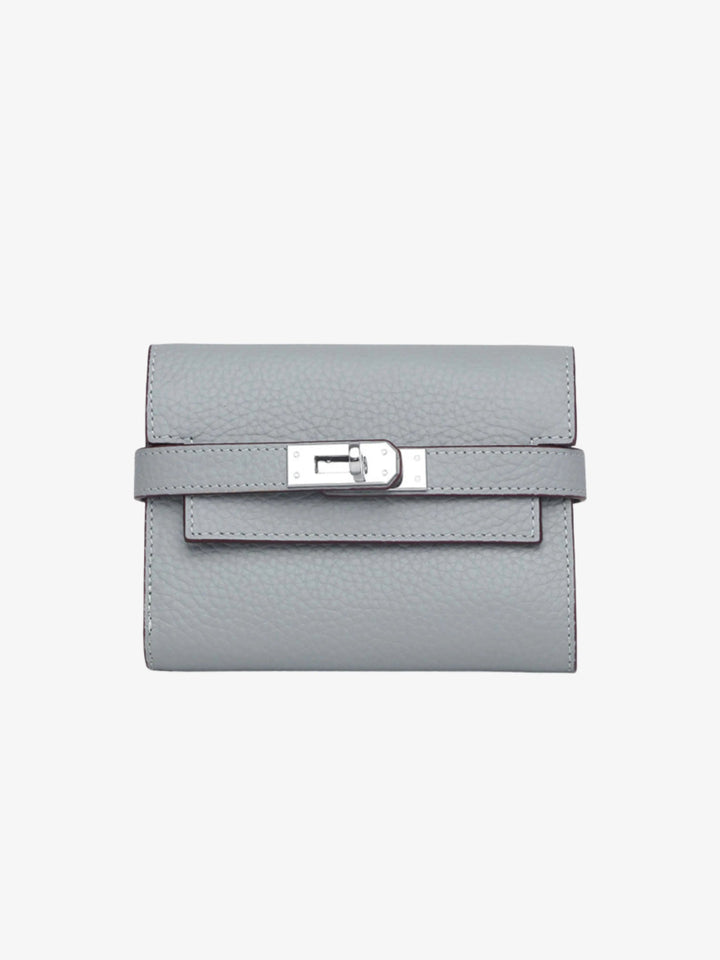 Kleine Damenbrieftasche aus Leder
