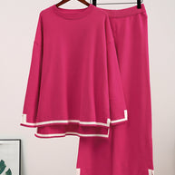 WW Elastisches Strick-Lounge-Set