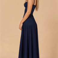 WW | Blumen Kleid für Frauen Midi