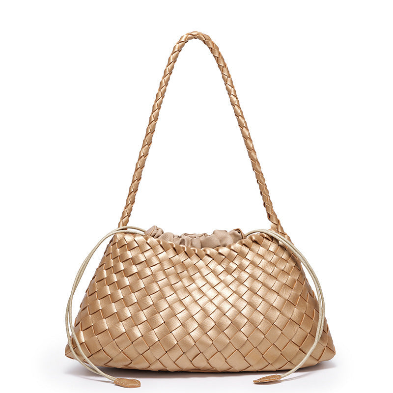 W&W Mode | Schultertasche Mit Geflochtenem Design