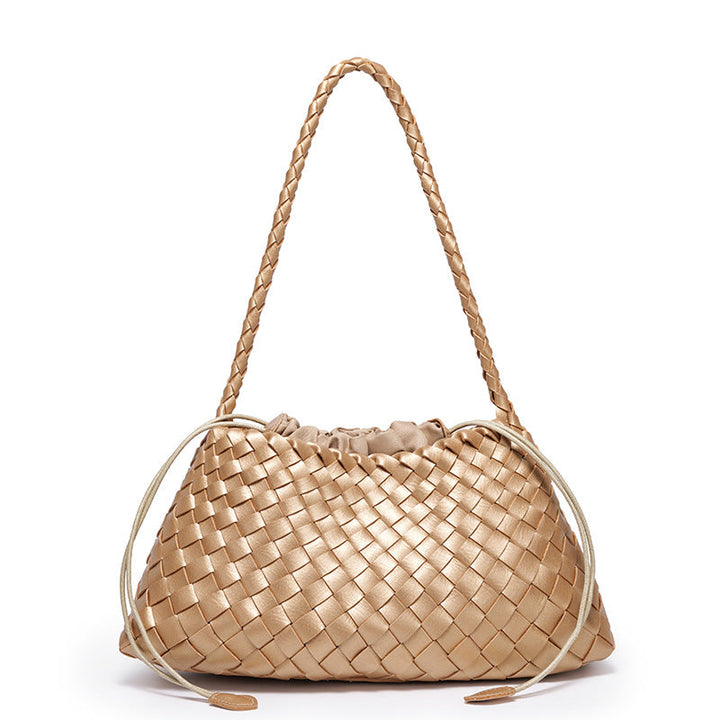 W&W Mode | Schultertasche Mit Geflochtenem Design