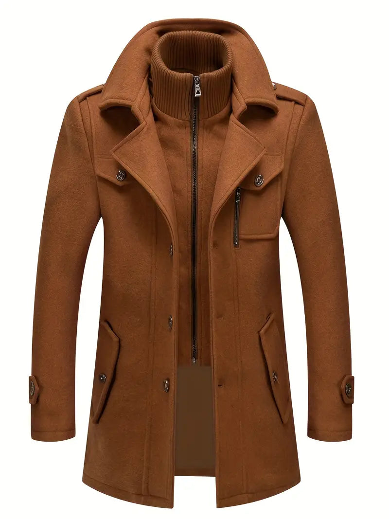 W&W Mode - Doppelkragen-Jacke