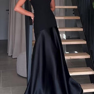 Maxikleid aus Satin