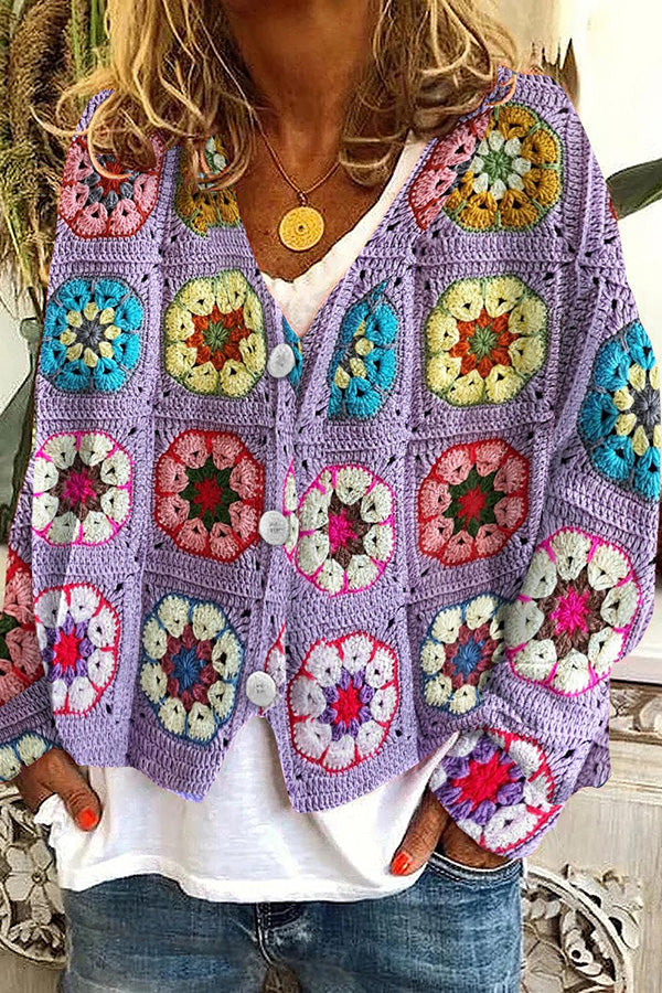 WW | Bedruckte Boho-Weste im Vintage-Stil