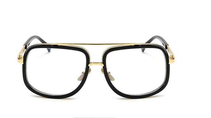 W&W Mode | Luxus Herren Sonnenbrille Mit Quadratischem Rahmen