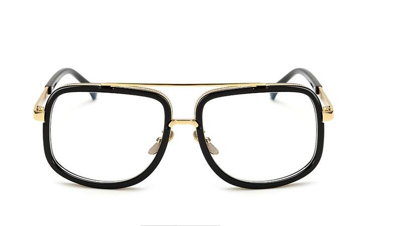 WW | Luxus Herren Sonnenbrille Mit Quadratischem Rahmen