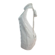 Damen Strickkleid mit hochgeschlossenem Kragen und seitlichem Zipper WW