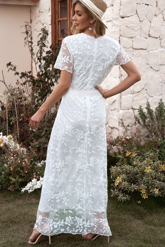WW | Spitzen Maxikleid