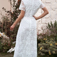 WW | Spitzen Maxikleid
