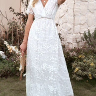 WW | Spitzen Maxikleid