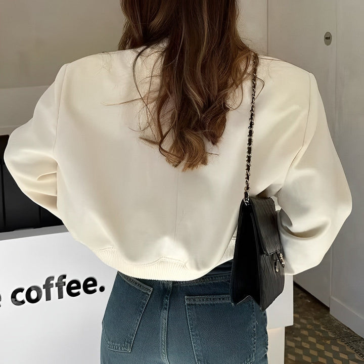 W&W Mode | Kurze Freizeitjacke Mit Taschen